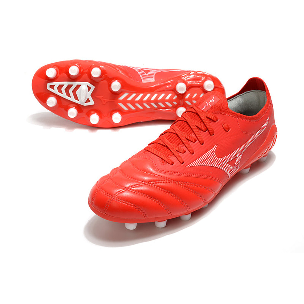 Chuteira Campo Mizuno Morelia Neo 3 FG Vermelha