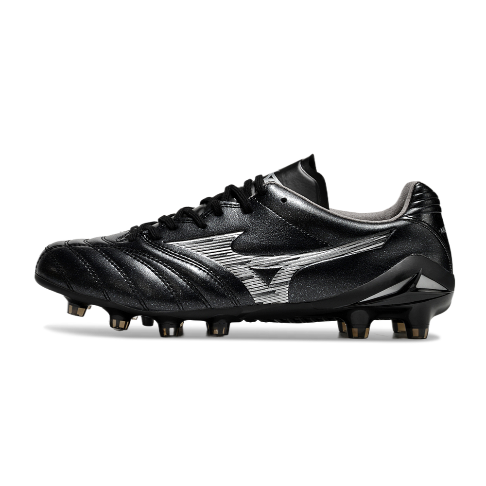 Chuteira Campo Mizuno Morelia Neo 4 Beta FG Preta 