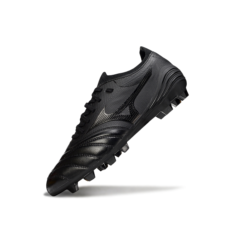 Chuteira Campo Mizuno Morelia Neo 4 Beta FG Preto 
