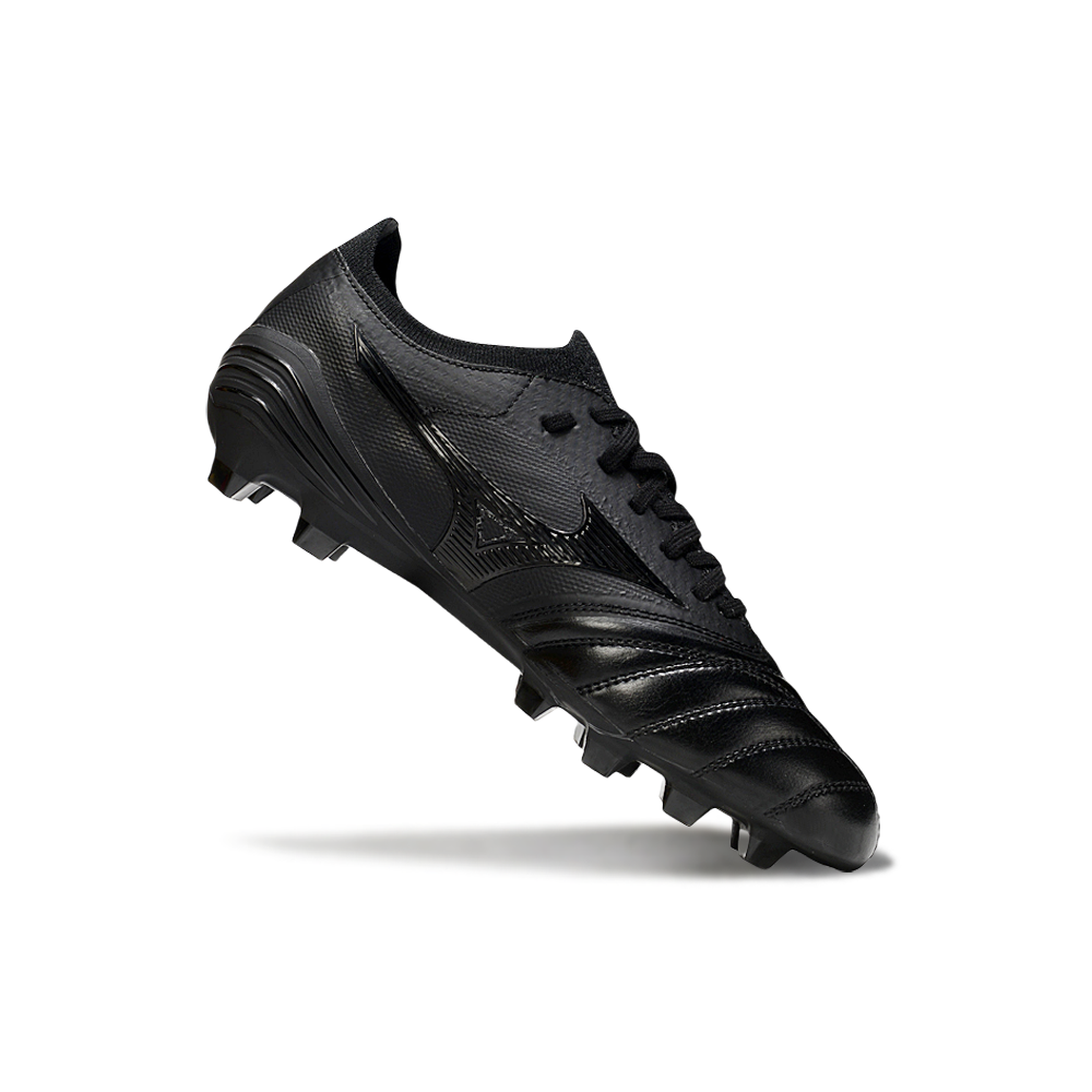 Chuteira Campo Mizuno Morelia Neo 4 Beta FG Preto 