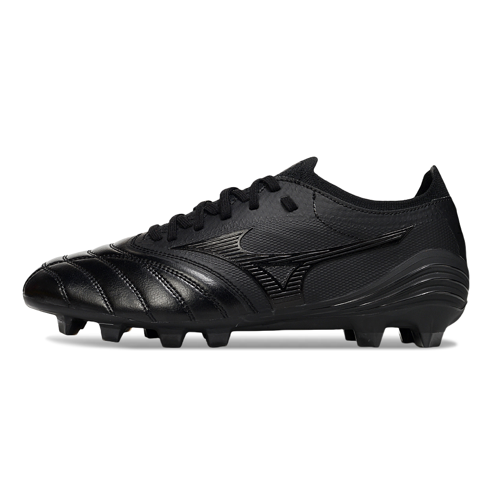 Chuteira Campo Mizuno Morelia Neo 4 Beta FG Preto 