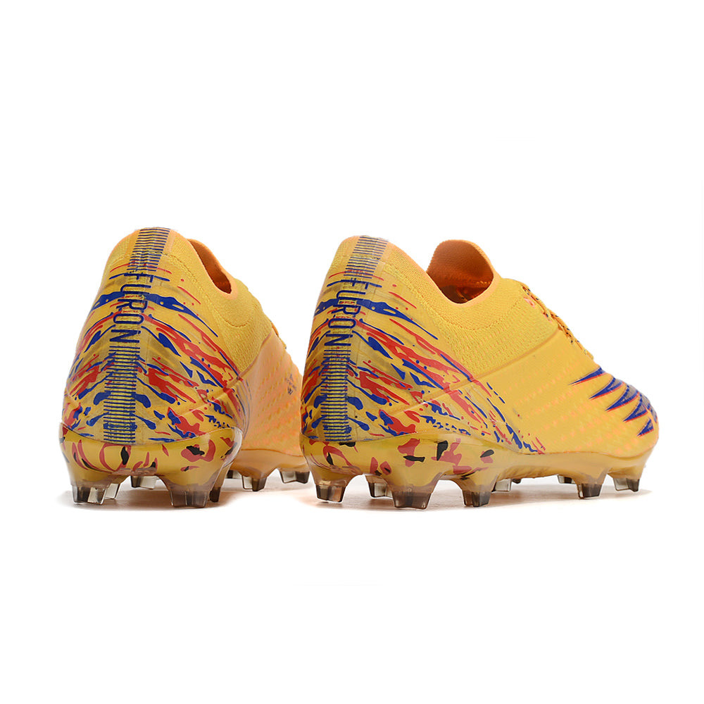Chuteira Campo New Balance Furion V6+ FG Laranja 