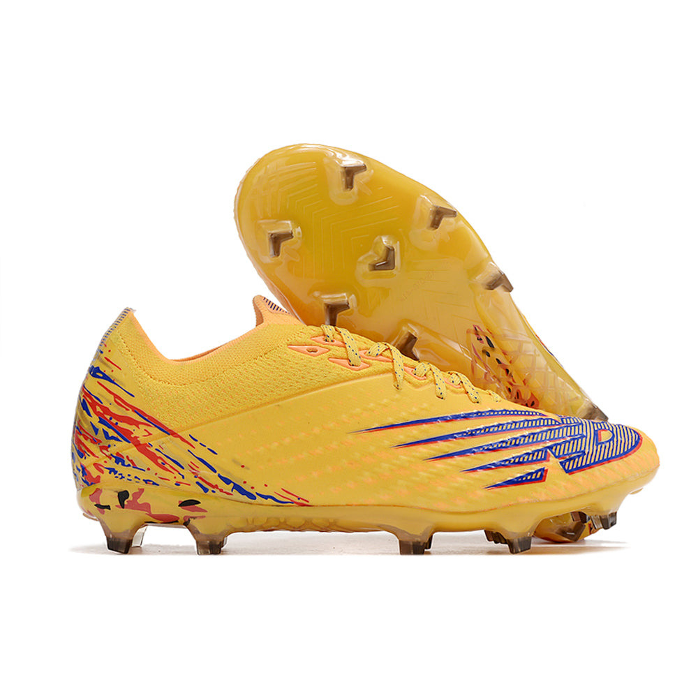 Chuteira Campo New Balance Furion V6+ FG Laranja 