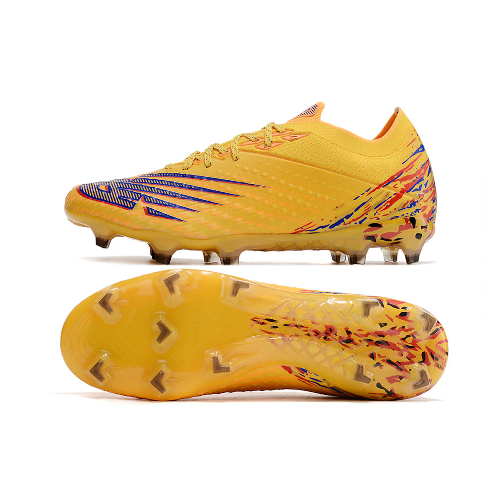 Chuteira Campo New Balance Furion V6+ FG Laranja 