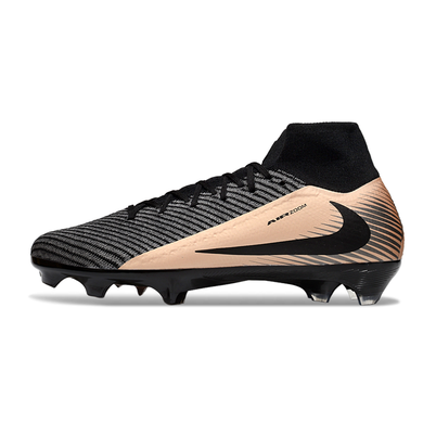 Chuteira Campo Nike Air Zoom Mercurial Superfly 10 Elite FG Preto e Cobre