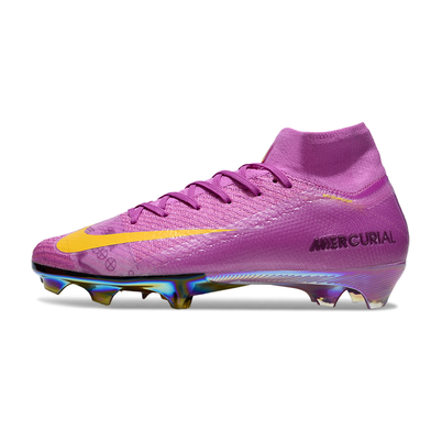 Chuteira Campo Nike Air Zoom Mercurial Superfly 10 Elite FG Roxa
